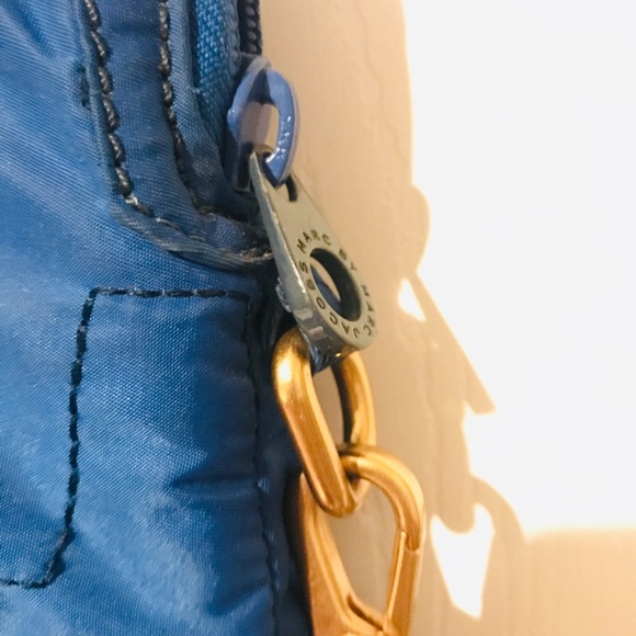 Blue Marc Jacobs laptop carrying shoulder bag - Picture 6 of 9